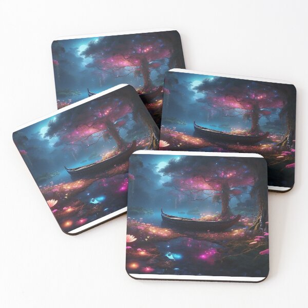 Item preview, Enchanted Twilight: A Mystical Voyage Awaits designed and sold by ArtComixHaven.