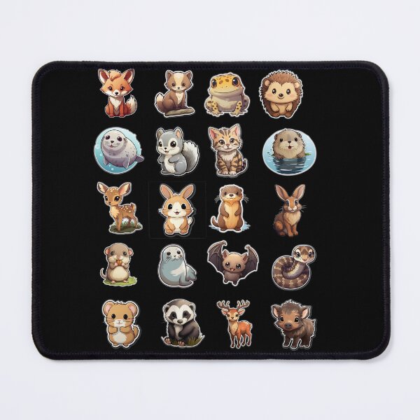 Item preview, UK Animals Kawaii Inspired Art and Stickers designed and sold by CDC40.