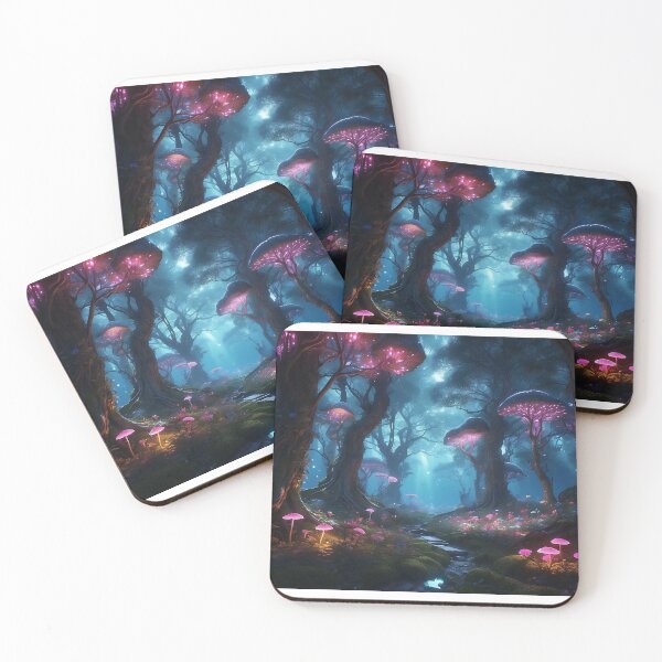 Item preview, Mystic Glow: Secrets of the Illuminated Forest designed and sold by ArtComixHaven.