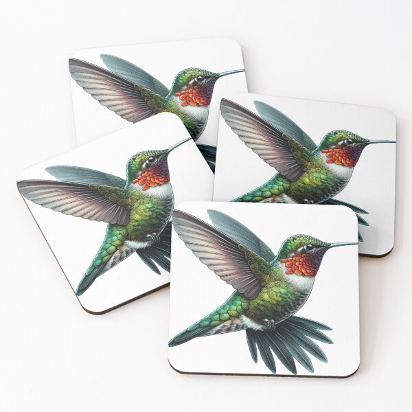 Item preview, Ruby-Throated Hummingbird bird designed and sold by Roberto Almeida.