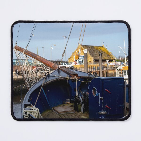 Item preview, Sailing boat moored in Wells-next-the-sea harbour designed and sold by yackers1.