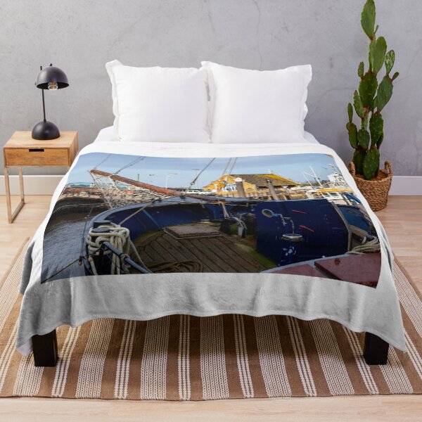 Item preview, Sailing boat moored in Wells-next-the-sea harbour designed and sold by yackers1.