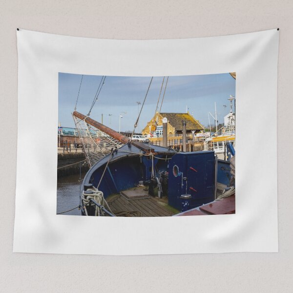Item preview, Sailing boat moored in Wells-next-the-sea harbour designed and sold by yackers1.