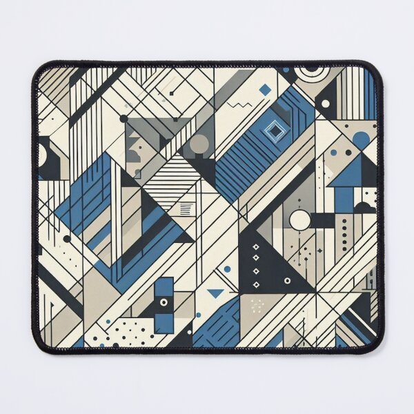 Item preview, Geometric abstraction. Urban style. Blue 1 designed and sold by Cute-Forever.