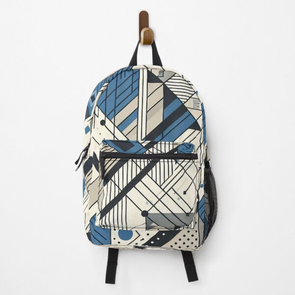 Item preview, Geometric abstraction. Urban style. Blue 1 designed and sold by Cute-Forever.