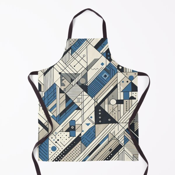 Item preview, Geometric abstraction. Urban style. Blue 1 designed and sold by Cute-Forever.