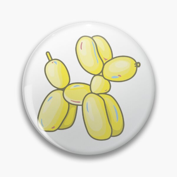 Item preview, Balloon Dog pastel yellow designed and sold by maura41.
