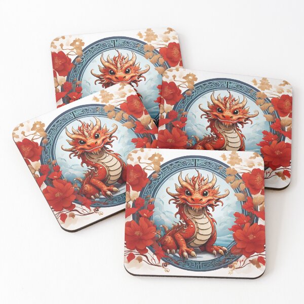 Item preview, Smile red dragon designed and sold by EightMustangs.