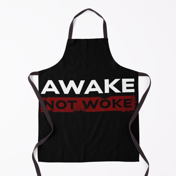 Item preview, Conscious Clarity - 'Awake Not Woke' Statement Design designed and sold by Sir Meow Meow.