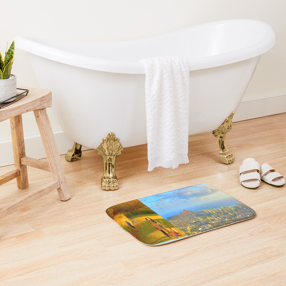 Vista previa del artículo con la obra «Alfombra de baño», diseñado y vendido por R-F-B.
