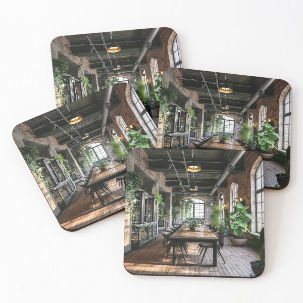 Item preview, Tour through a Dark Green Industrial House designed and sold by benmyhree.