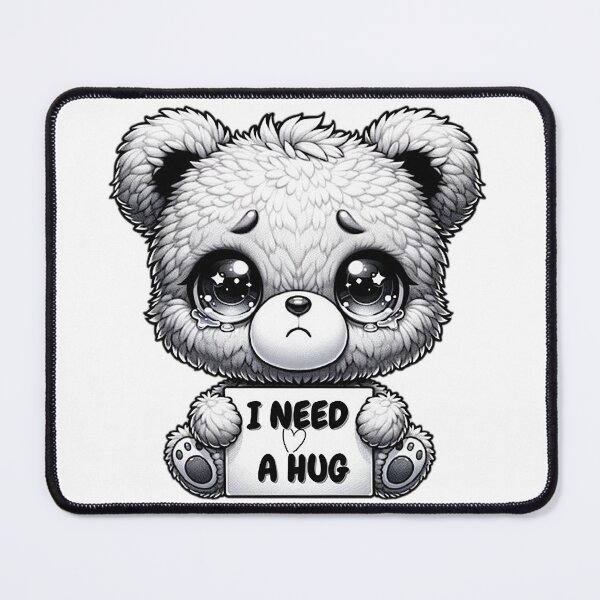 Item preview, Sadly Irresistible Teddy Bear designed and sold by lAnJefurtifeu.