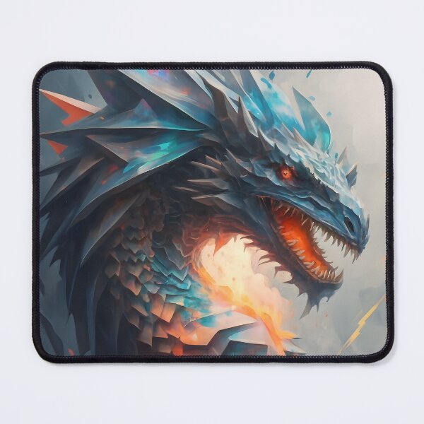 Item preview, Shardstorm Fury, Geometric Dragon Art designed and sold by DragonRealms.
