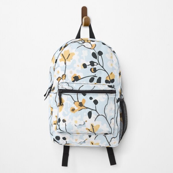 Item preview, Pale Blue Retro Floral Pattern designed and sold by SamJanner.