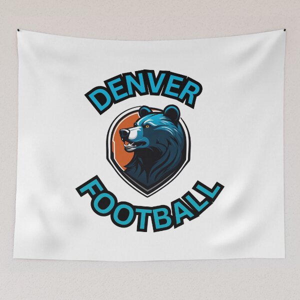 Item preview, DENVER FOOTBALL, AMERICAN FOOTBALL,GRIDIRON, designed and sold by Eandbeyond.