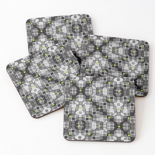 Item preview, Dotted grid Abstract Mozaik designed and sold by RinaGArt.