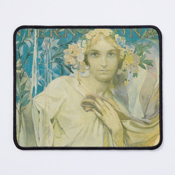 Item preview, Hearts Magazine cover, by Alphonse Mucha. HIGH DEFINITION designed and sold by MINDTHECHERRY.