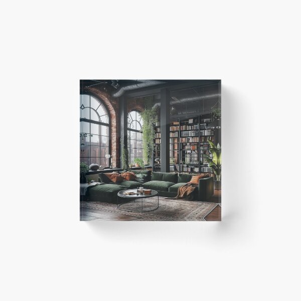 Item preview, Tour through a Dark Green Industrial House designed and sold by benmyhree.