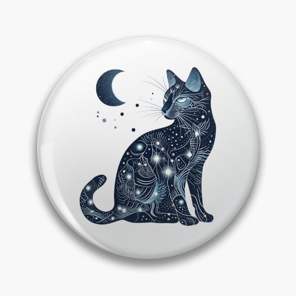 Item preview, Patterned cat designed and sold by TheRealmWithin.