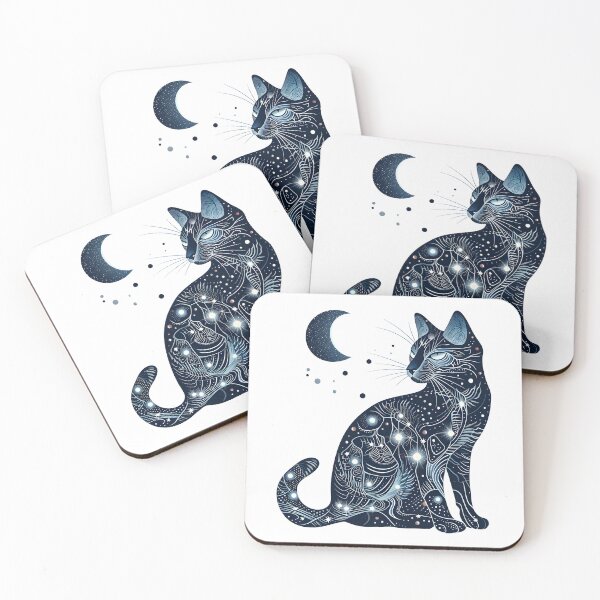 Item preview, Patterned cat designed and sold by TheRealmWithin.