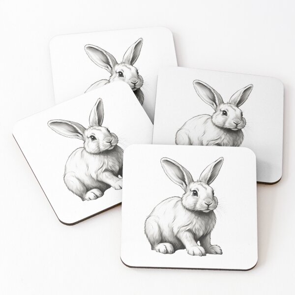 Item preview, Lustrous Whiskers: The Rabbit's Charm designed and sold by MachineDesigned.