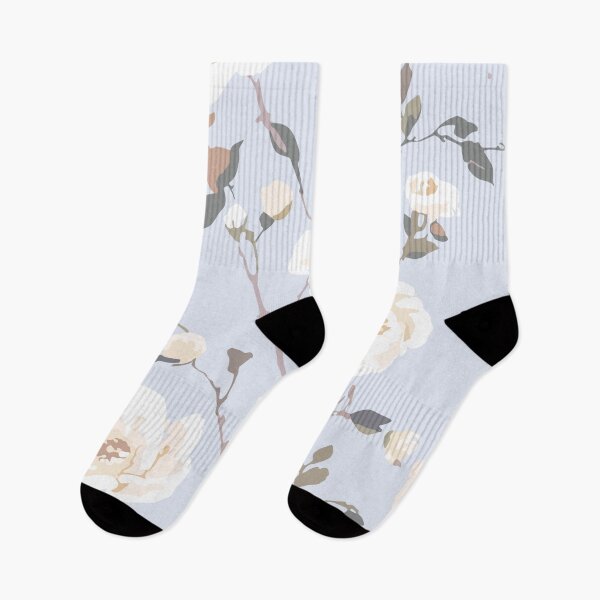 Item preview, Bright Pale Blue White Roses designed and sold by SamJanner.