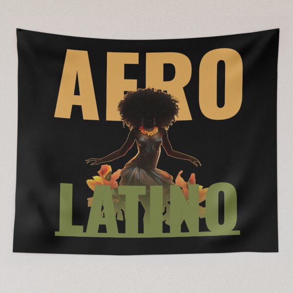 Item preview, AFRO LATINO PROUD HERITAGE DESIGN designed and sold by La Loca.