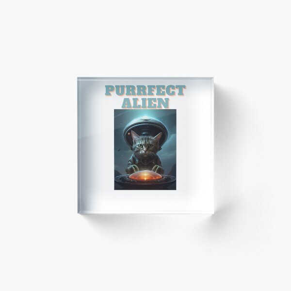 Item preview, Purrfect Alien designed and sold by Designfs.