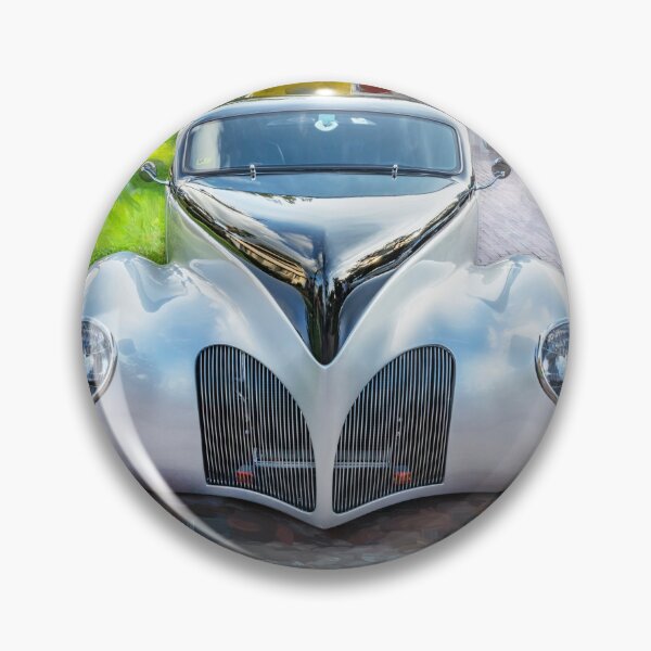 Item preview, 1938 Silver Lincoln Zephyr 3 Window Coupe X128 designed and sold by RichFrancoCars.