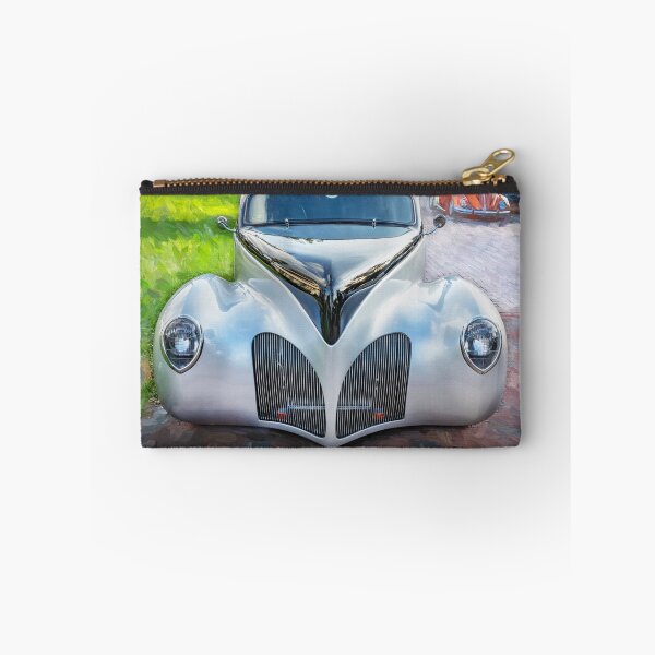Item preview, 1938 Silver Lincoln Zephyr 3 Window Coupe X128 designed and sold by RichFrancoCars.