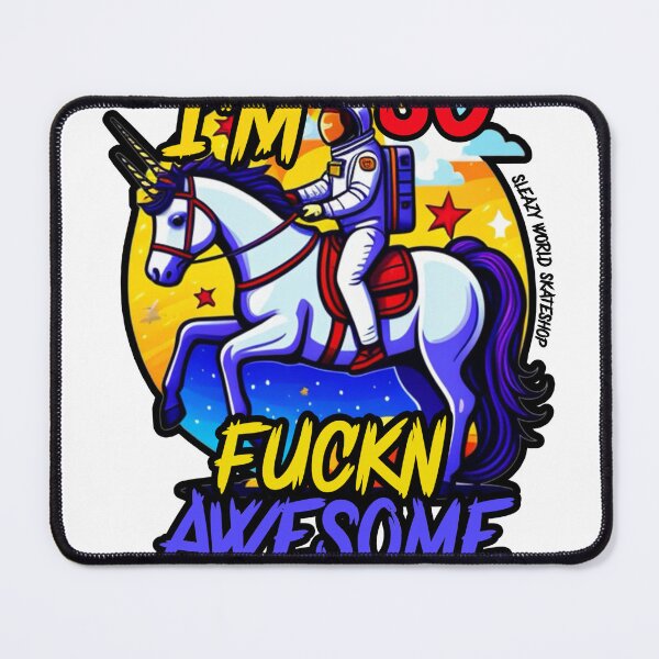 Item preview, FUCKN AWESOME Sleazy World designed and sold by SleazySkateShop.