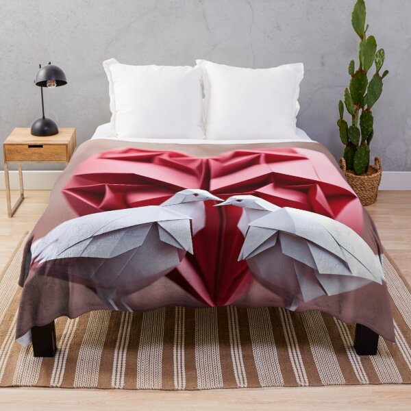 Item preview, Origami Art - Heartfelt Harmony: Two Turtledoves in Love designed and sold by ArtfulFolds.