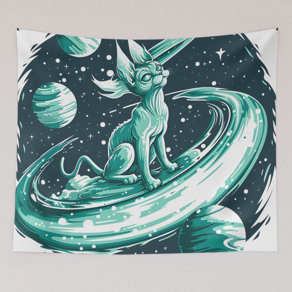 Item preview, Cat space explorer designed and sold by TheRealmWithin.