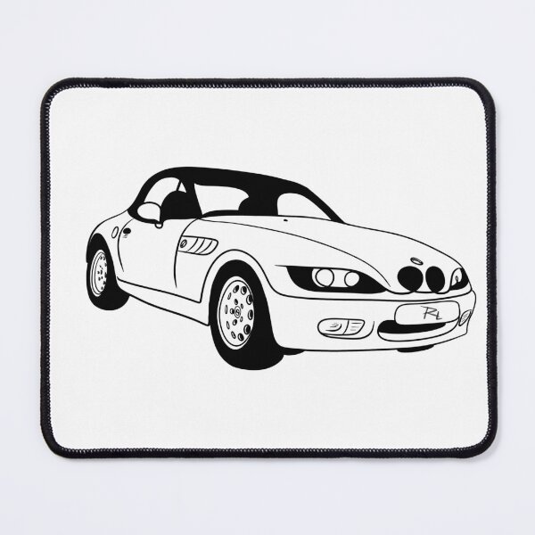 Item preview, #9 - German Roadster - The Ultimate Driving Machine by RL White Background designed and sold by LCNT-ART.