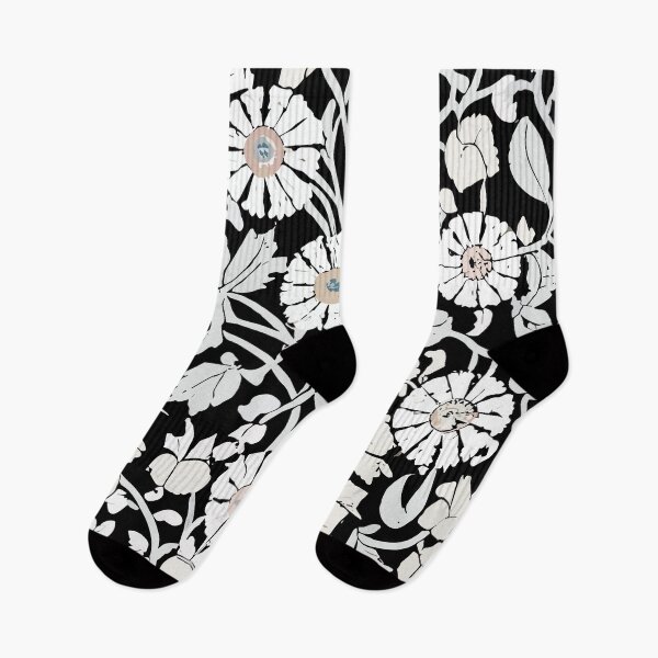 Item preview, Monochromatic Art Nouveau Flowers designed and sold by SamJanner.