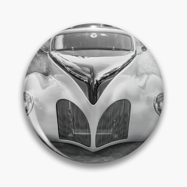Item preview, 1938 Silver Lincoln Zephyr 3 Window Coupe X128 designed and sold by RichFrancoCars.