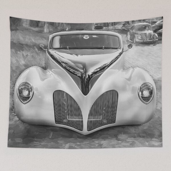 Item preview, 1938 Silver Lincoln Zephyr 3 Window Coupe X128 designed and sold by RichFrancoCars.