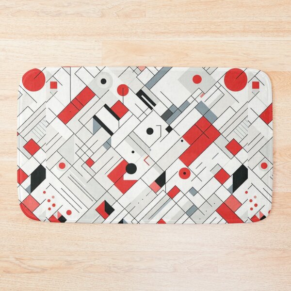 Item preview, Geometric abstraction. Minimalistic style. Red 4 designed and sold by Cute-Forever.