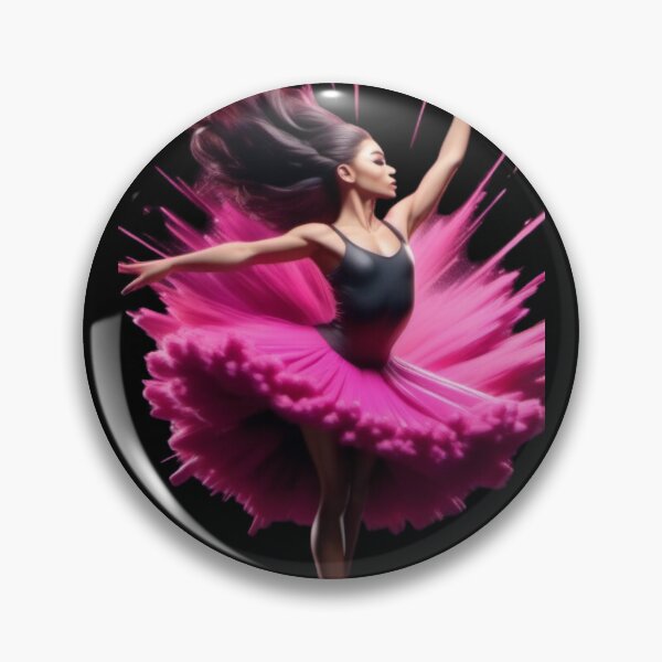 Artikelvorschau, Ballerina trägt rosa Sublimationsdruck, digitaler Download entworfen und verkauft von jrsigurl.
