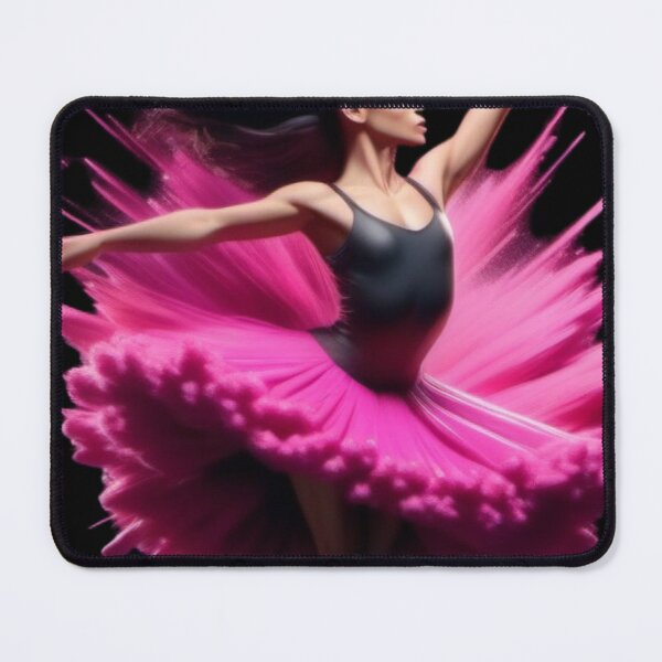 Item preview, Ballerina wearing pink sublimation digital download designed and sold by jrsigurl.