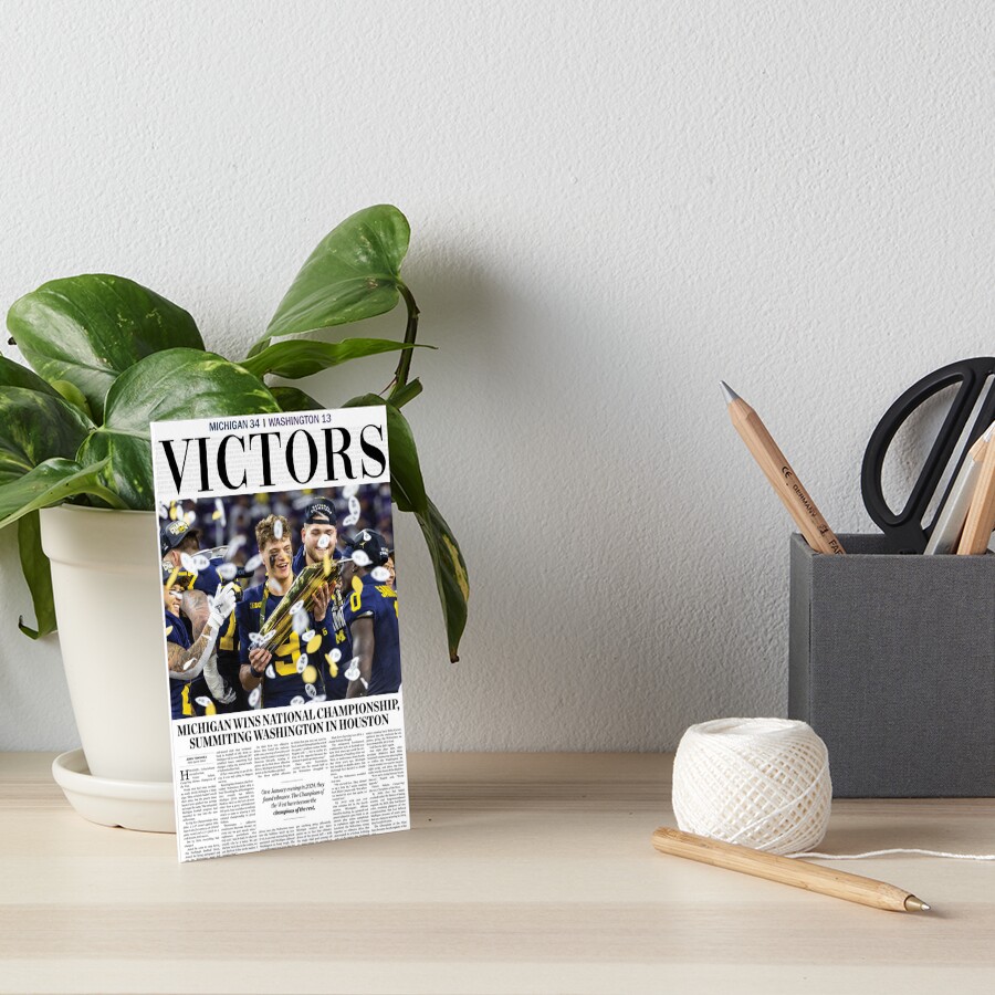 Item preview, Art Board Print designed and sold by michigan-daily.