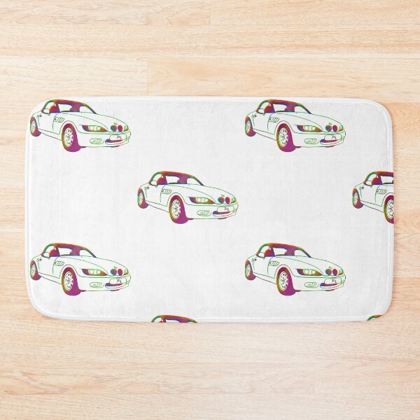 Item preview, #9 - German Roadster - The Ultimate Driving Machine by RL color White Background designed and sold by LCNT-ART.