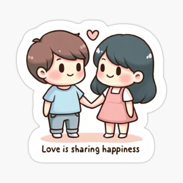 Item preview, Love is sharing happiness designed and sold by aleksander007.