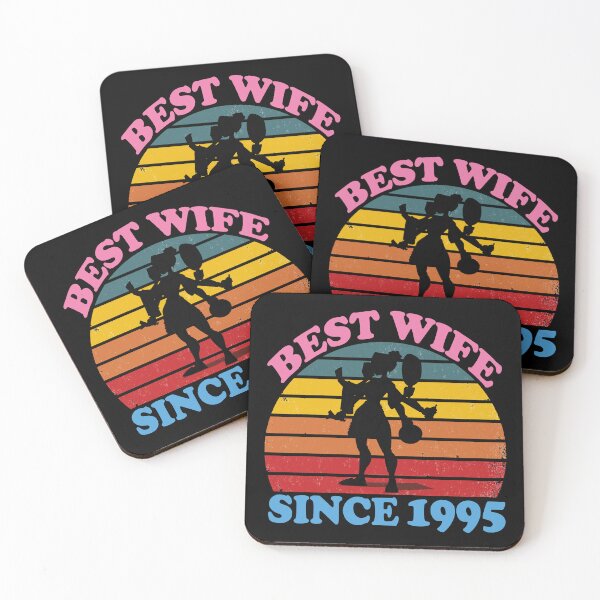 Item preview, Best Wife Since 1995 Epic Matching Wedding Anniversary designed and sold by Red-Gifts.