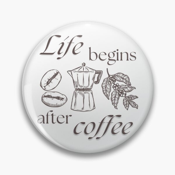 Artikelvorschau, Das Leben beginnt nach dem Kaffee entworfen und verkauft von ScoobyN.
