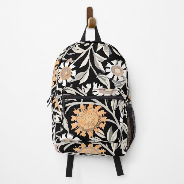 Item preview, Art Nouveau Flowers against Black designed and sold by SamJanner.