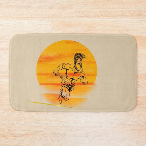 Item preview, spartan solider running to the battlefield  designed and sold by Moris-shop.
