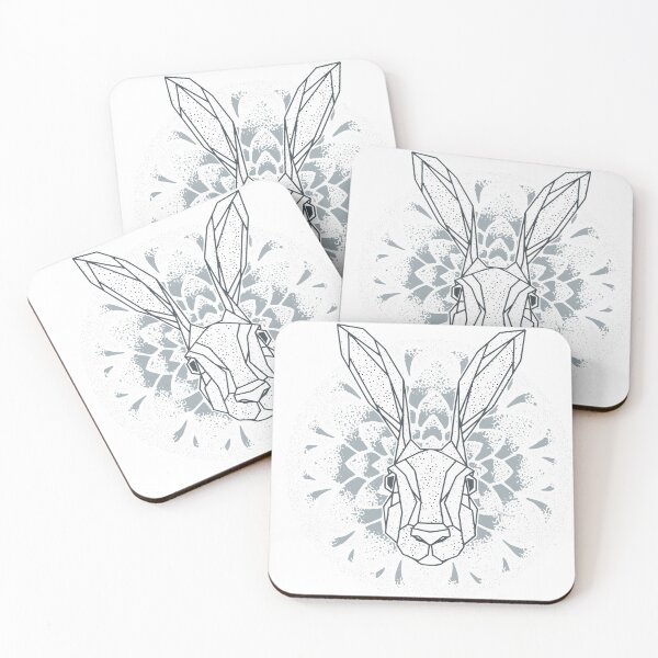 Item preview, Rabbit Geometric Mandala designed and sold by KalikaGraphisme.