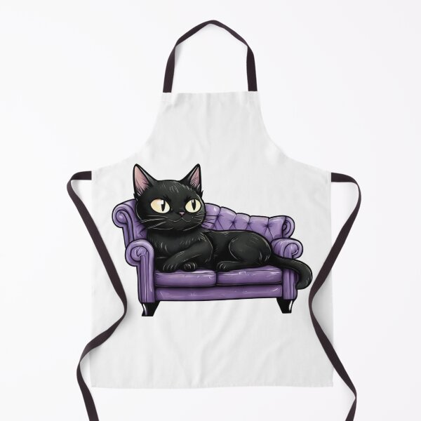 Item preview, Black Cat | Purple Sofa designed and sold by ChristyPatino.