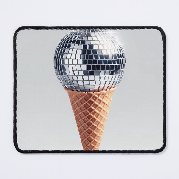 Item preview, Disco Ice Cream, Disco Ball Artwork designed and sold by ArtfulMiller.